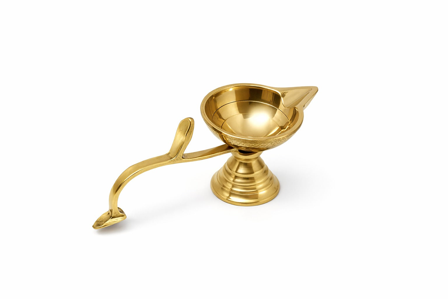 PeetalKraft Brass Aarti Diya Beat For Home Temple Pooja Aarti Festive Available In Two Variations